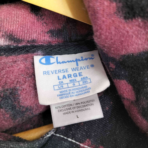 チャンピオン Champion 00s REVERSE WEAVE リバースウィーブ タイダイ柄 プルオーバーパーカー メンズ  ASIA:2XL